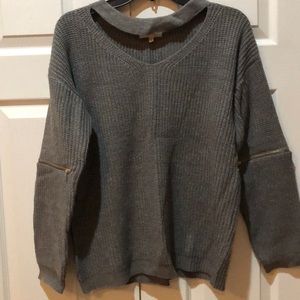 Grey sweater